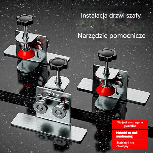🏠🗜️Wielofunkcyjny lokalizator do montażu drzwi szafek do obróbki drewna