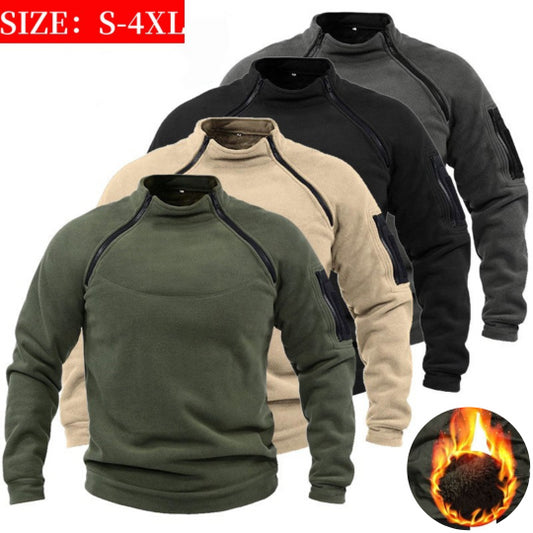 【S-4XL】2025 Nové pánske teplé topy na jeseň a zimu