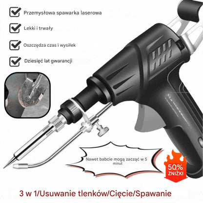 🔥🔩 Ręczny elektryczny pistolet do lutowania, automatyczny zestaw do lutowania ✅
