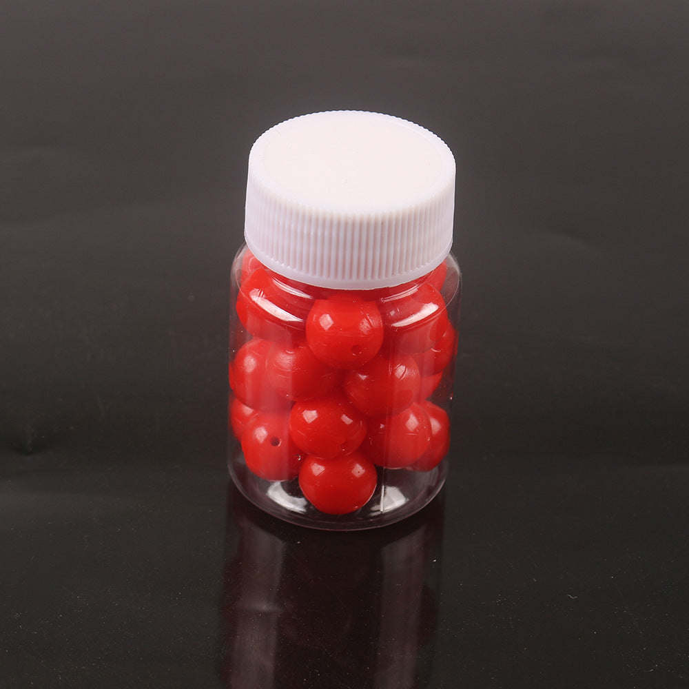 【100 piesă】🎣Bile plutitoare cu aromă de porumb îmbuteliate, momeli de pescuit din silicon moale