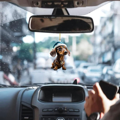 🎄【9/18 kusů】🐕 Vánoční ozdoby na stromeček ve tvaru štěňátek