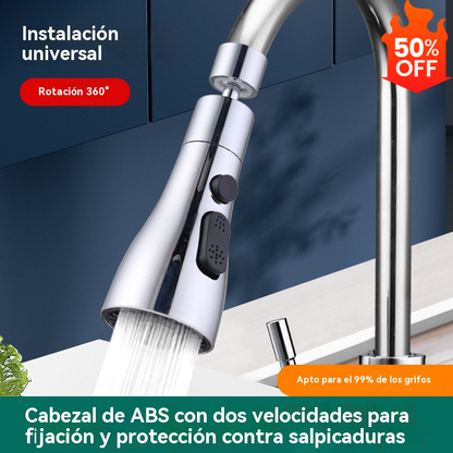 🚰🔥Boquilla de extensión de grifo giratoria de 360°