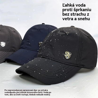 🧢Moška topla zimsko-jesenska kapa s flis podlogo in šiltom za zaščito pred soncem.