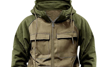 【S-3XL】Nov moški jesenski in zimski ohlapen pulover s kapuco