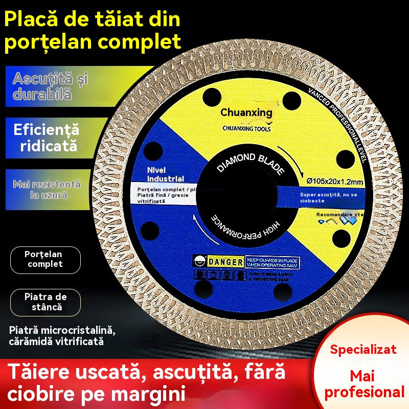 🔥【3 bucăți】Discuri de tăiere fără praf pentru plăci de piatră, plăci vitrificate și ceramică