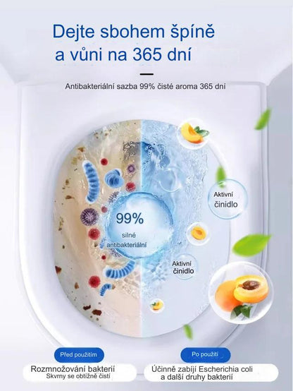 【3 kusy】 Výkonná pěna na čištění záchodové mísy