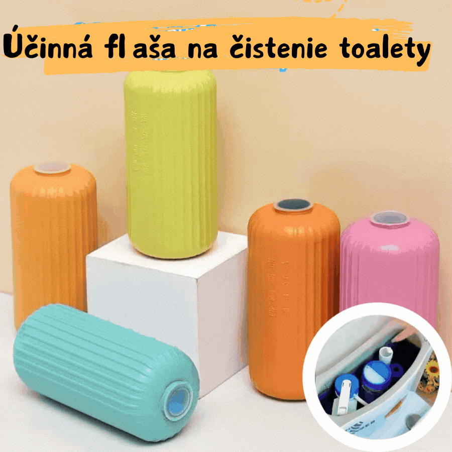 🔥【4 kusy】 Nová fľaša na čistenie toaliet, deodorant na rok 2025