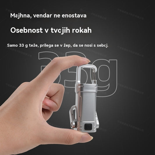 【Kupite 1, dobite 1 gratis】🔥Odlična ponudba🔥Super svetla vodoodporna mini svetilka s ključem in svetilnostjo 1200 lm