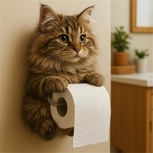 🐱Držák toaletního papíru s motivem roztomilé kočky
