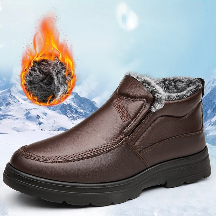 🌟🔥【Gorąca sprzedaż】🔥【38-48】 Nowe męskie zimowe buty bawełniane, gruba wyściółka, ciepłe i wygodne