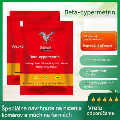 👍【5 vrecúšok】🚫🦟🪳🪰Špeciálne navrhnuté na ničenie komárov a múch na farmách, jedno balenie zabíja blchy/kobylky/šváby/muchy/komáre!