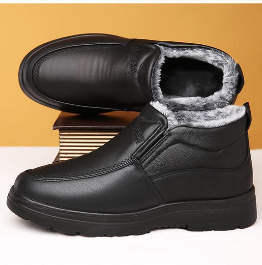 🌟🔥【Gorąca sprzedaż】🔥【38-48】 Nowe męskie zimowe buty bawełniane, gruba wyściółka, ciepłe i wygodne