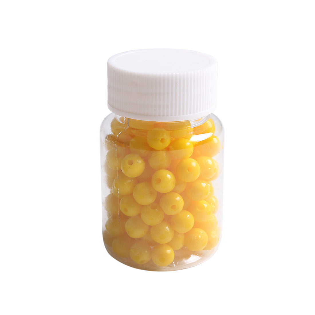 【100 piesă】🎣Bile plutitoare cu aromă de porumb îmbuteliate, momeli de pescuit din silicon moale