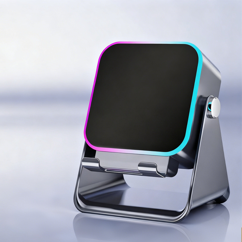 🔥📢 Głośnik Bluetooth 5 w 1 z ładowaniem bezprzewodowym i regulowanym uchwytem na telefon 🎶⚡