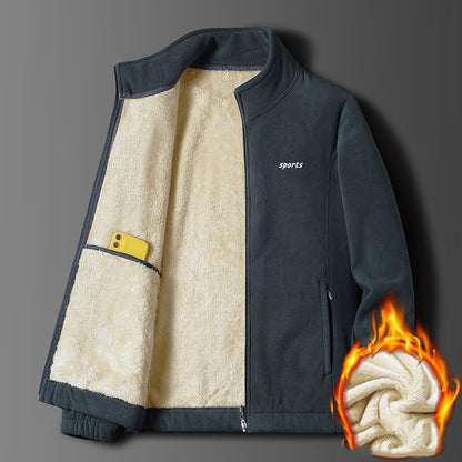 ⏳Kurtka zimowa męska 【M–5XL】 z wysokiej jakości, ciepłego i wygodnego materiału wełnianego.