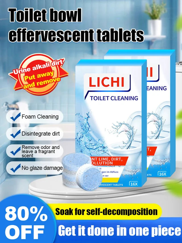 【3 kusy】 Výkonná pena na čistenie toaliet
