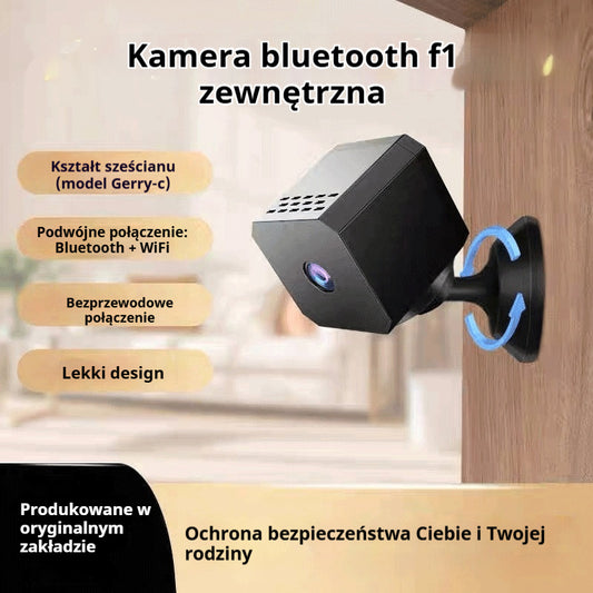 🏠🕵️🔥Mini kamera kwadratowa, inteligentna kamera o wysokiej rozdzielczości, bezprzewodowe zdalne monitorowanie domu (WiFi)