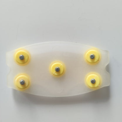 👴🚶🏔️Kup 1, a otrzymasz 1 gratis🔥Niewidoczne, 5-zębowe, antypoślizgowe raki, przezroczyste raki do wędrówek po śniegu, wspinaczki górskiej, skałkowej, na zimowe powierzchnie lodowe, niezbędne dla seniorów.