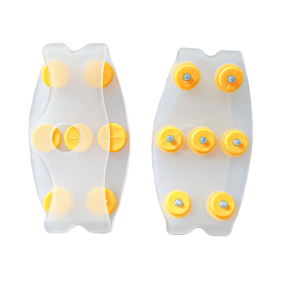 👴🚶🏔️Kup 1, a otrzymasz 1 gratis🔥Niewidoczne, 5-zębowe, antypoślizgowe raki, przezroczyste raki do wędrówek po śniegu, wspinaczki górskiej, skałkowej, na zimowe powierzchnie lodowe, niezbędne dla seniorów.