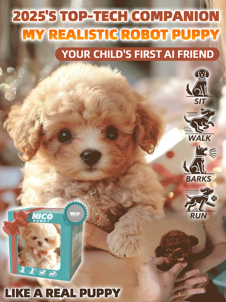 🐶 🔥Plišasta igrača My Robot Puppy Brezplačna poštnina, plačilo po povzetju, 7-dnevno vračilo