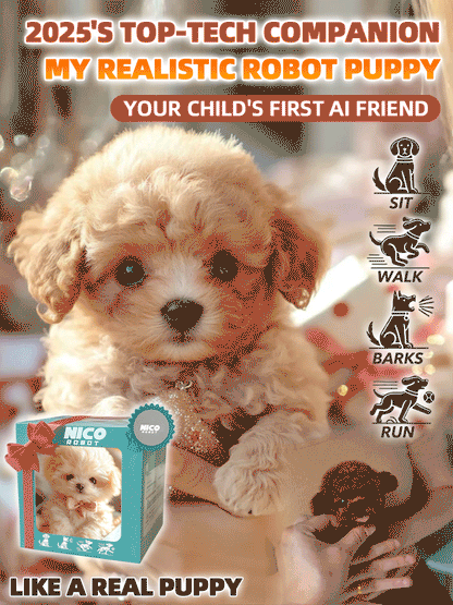 🐶 🔥Plišasta igrača My Robot Puppy Brezplačna poštnina, plačilo po povzetju, 7-dnevno vračilo