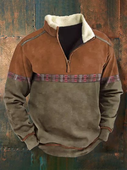 🔥Sudadera térmica gruesa para hombre 2025 | Manga larga con diseño 3D | Ideal para otoño e invierno contra el frío