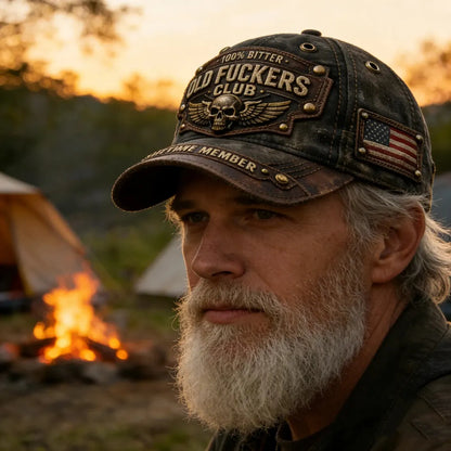 🔥Czapka z nadrukiem retro dla mężczyzn