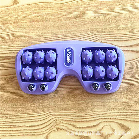 🔥Nový produkt💜Prenosný masážny prístroj na nohy s dvoma valčekmi💜