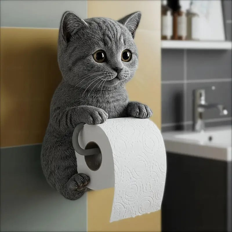 🐱Držák toaletního papíru s motivem roztomilé kočky