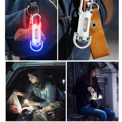 🔥Super jasná voděodolná mini svítilna na klíče s výkonem 1200 lm