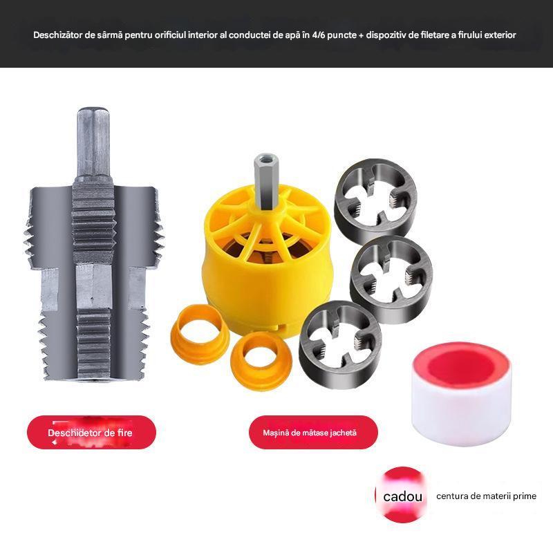 🛠️【Alati za otvaranje unutarnje žice za vodu i set alata za otvaranje vanjske žice】 4 točke 6 točaka Vodena cijev PPR plastika PVC