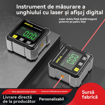 RAPID ȘI PRECIS - Digital Protractor Electronic Inclinometru