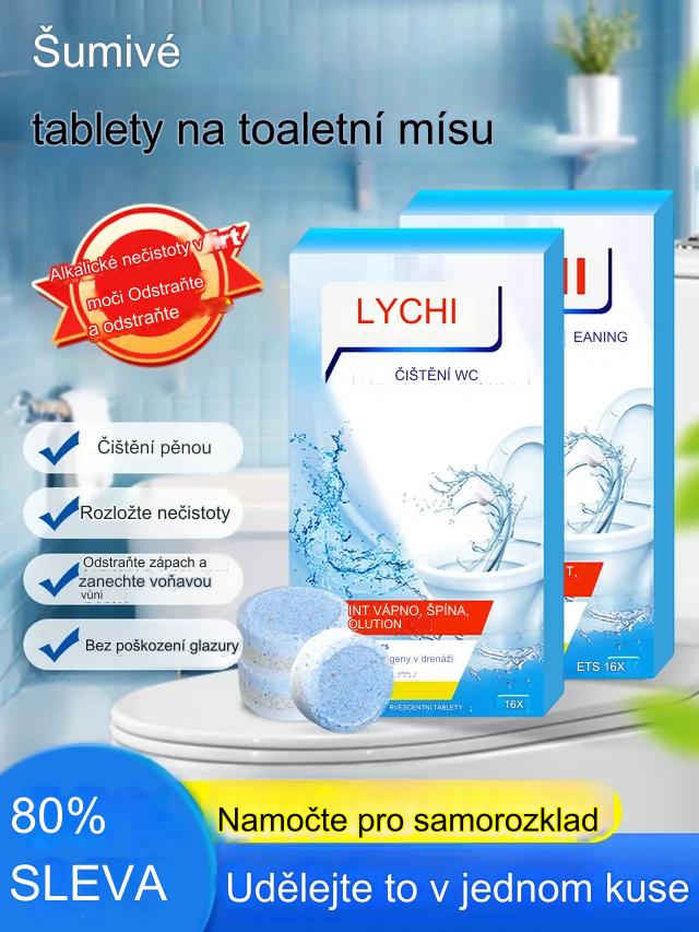 【3 kusy】 Výkonná pěna na čištění záchodové mísy