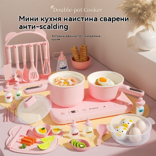 🔥🎁 Zestaw do gotowania do mini kuchni dla prawdziwych dzieci