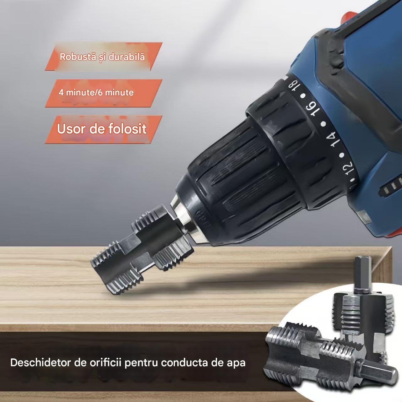 🛠️【Alati za otvaranje unutarnje žice za vodu i set alata za otvaranje vanjske žice】 4 točke 6 točaka Vodena cijev PPR plastika PVC