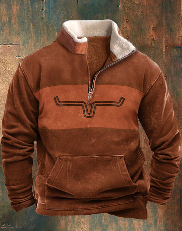 🔥Sudadera térmica gruesa para hombre 2025 | Manga larga con diseño 3D | Ideal para otoño e invierno contra el frío