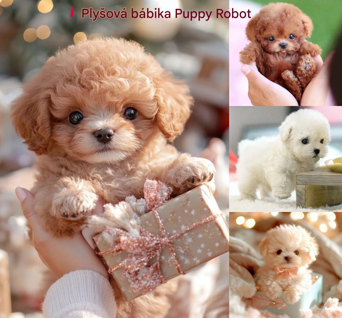 🐶🔥Plyšová bábika Puppy My Robot