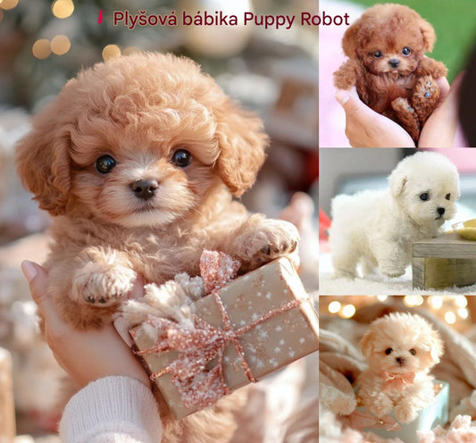 🐶🔥Plyšová bábika Puppy My Robot