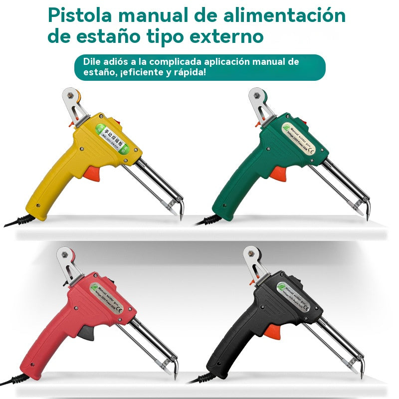 🔥Pistola de soldar eléctrica manual, set de soldadura automático