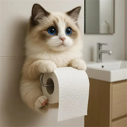 🐱Držák toaletního papíru s motivem roztomilé kočky