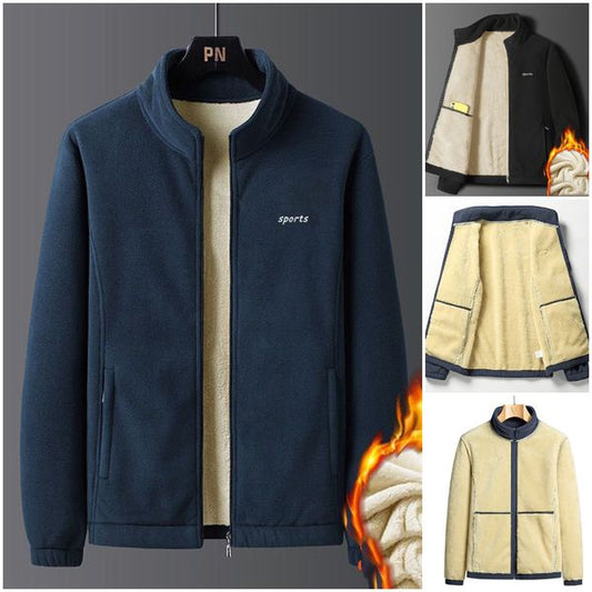 ⏳Kurtka zimowa męska 【M–5XL】 z wysokiej jakości, ciepłego i wygodnego materiału wełnianego.