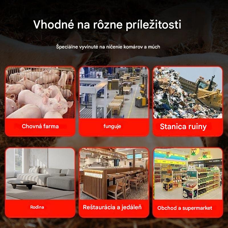 👍【5 vrecúšok】🚫🦟🪳🪰Špeciálne navrhnuté na ničenie komárov a múch na farmách, jedno balenie zabíja blchy/kobylky/šváby/muchy/komáre!