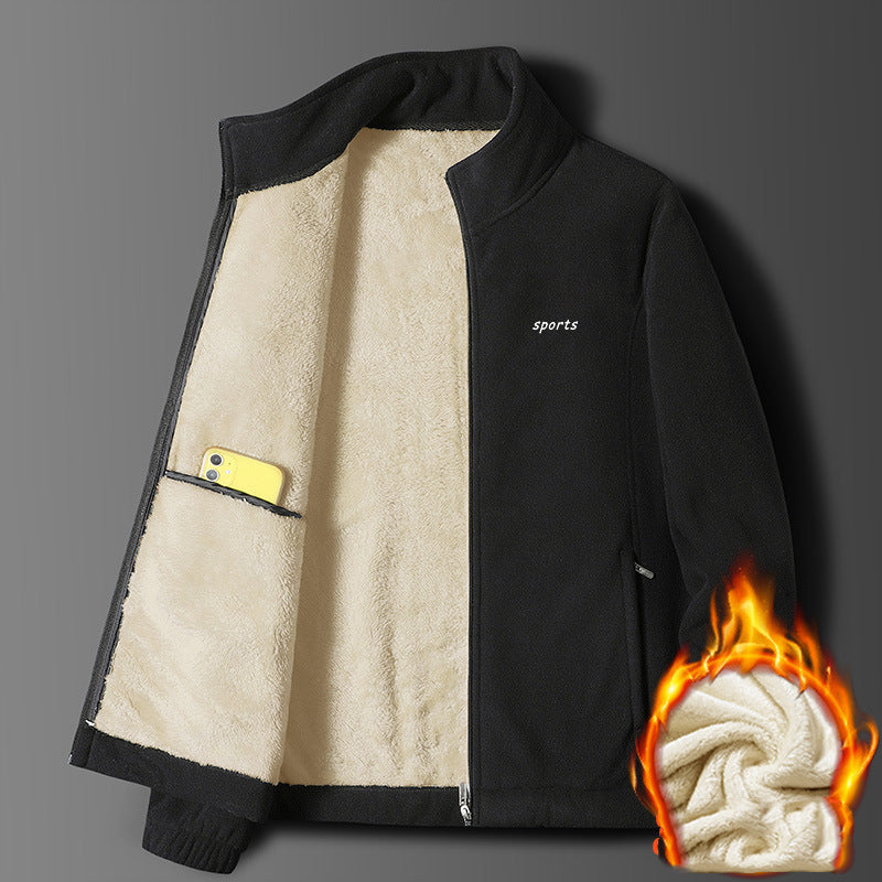 ⏳Kurtka zimowa męska 【M–5XL】 z wysokiej jakości, ciepłego i wygodnego materiału wełnianego.