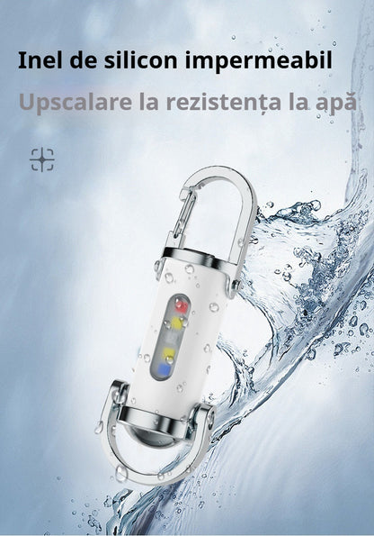 🔥Super jasná voděodolná mini svítilna na klíče s výkonem 1200 lm