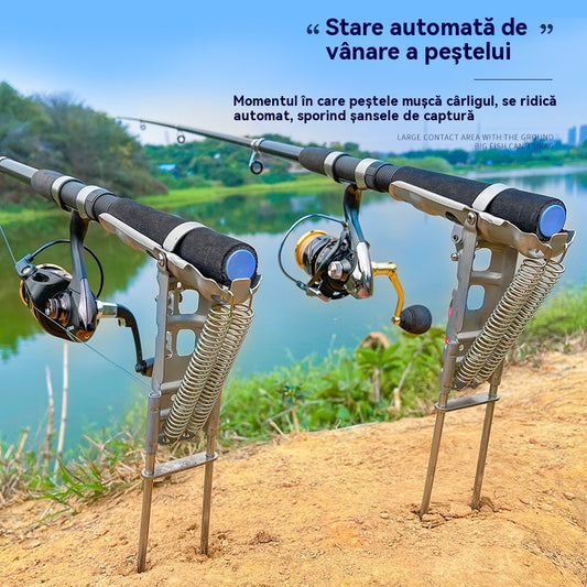 Suport de retragere automată a undiței, suport cu arc retractabil automat pentru undiță