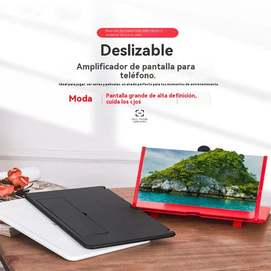 🔥 Lupa de pantalla móvil última versión✨ (más clara, protección ocular contra la luz azul, visualización 3D, adecuada para todas las edades)