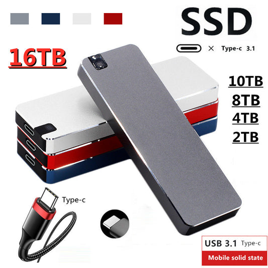 【16 T】Unități de hard disk portabile cu transfer de mare viteză