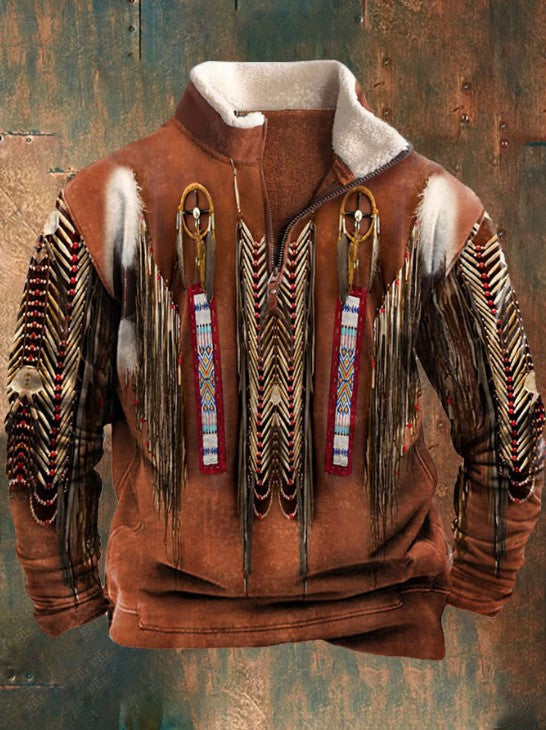 🔥Sudadera térmica gruesa para hombre 2025 | Manga larga con diseño 3D | Ideal para otoño e invierno contra el frío